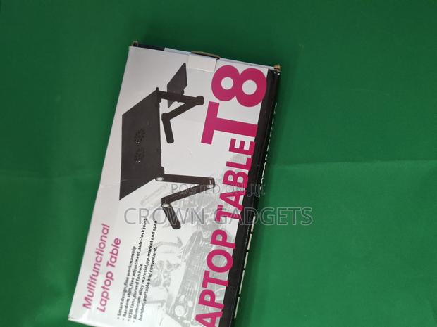 Adjustable Laptop Stand | Multi-Use Folding Desk Riser - thumbnail 3