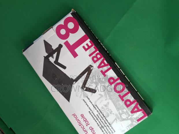 Adjustable Laptop Stand | Multi-Use Folding Desk Riser - thumbnail 4