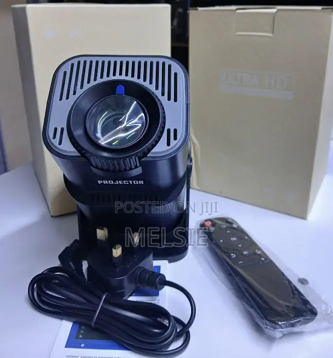 Android 13 Hy320 NTV Mini Projector Home Theater Auto Correction
