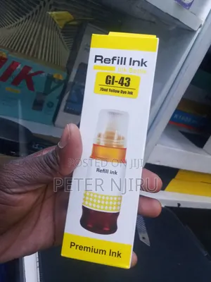 Refill Gi-43gy Yellow Ink