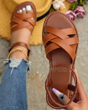Ladies Leather Sandles