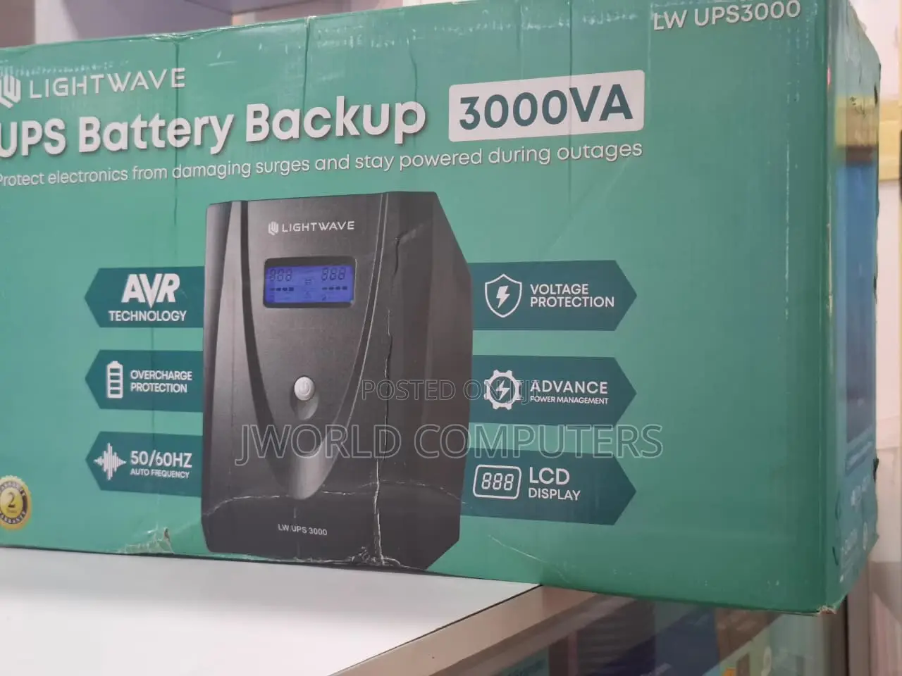 Lightwave 3000va Ups Lightwave 3000va