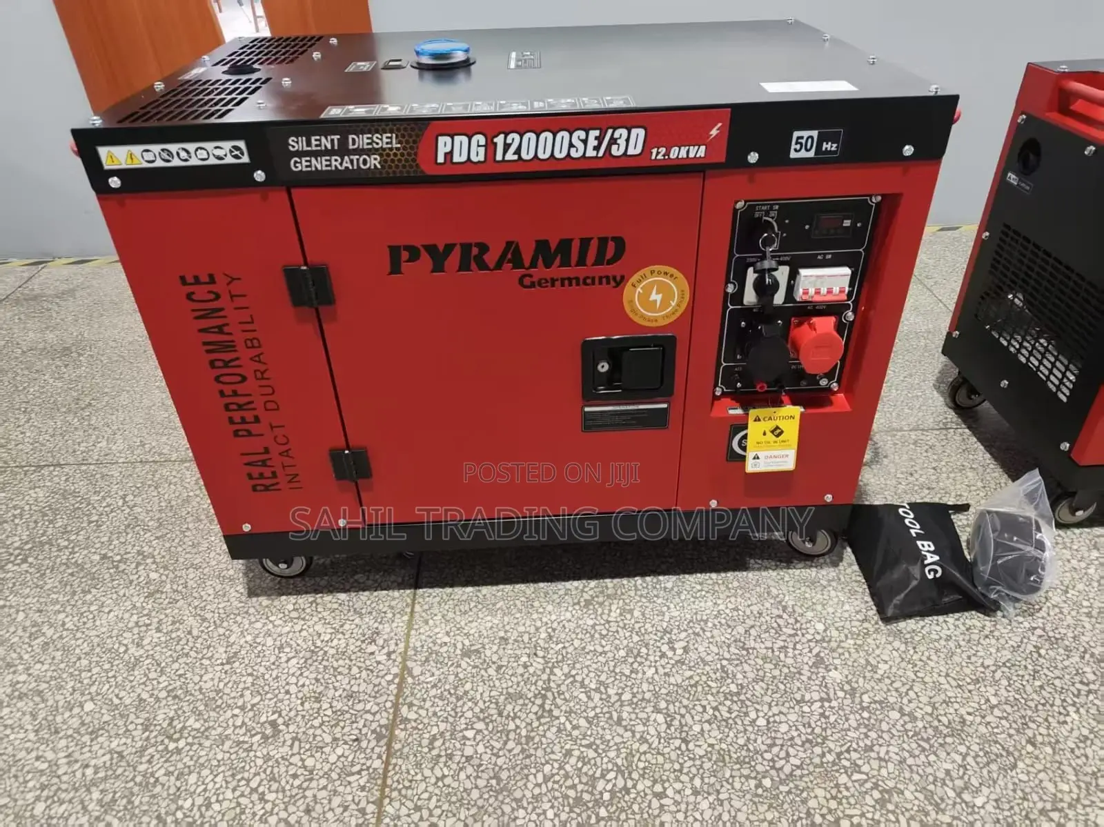 Pyramid Diesel Silent Duel Output Generator 12kva