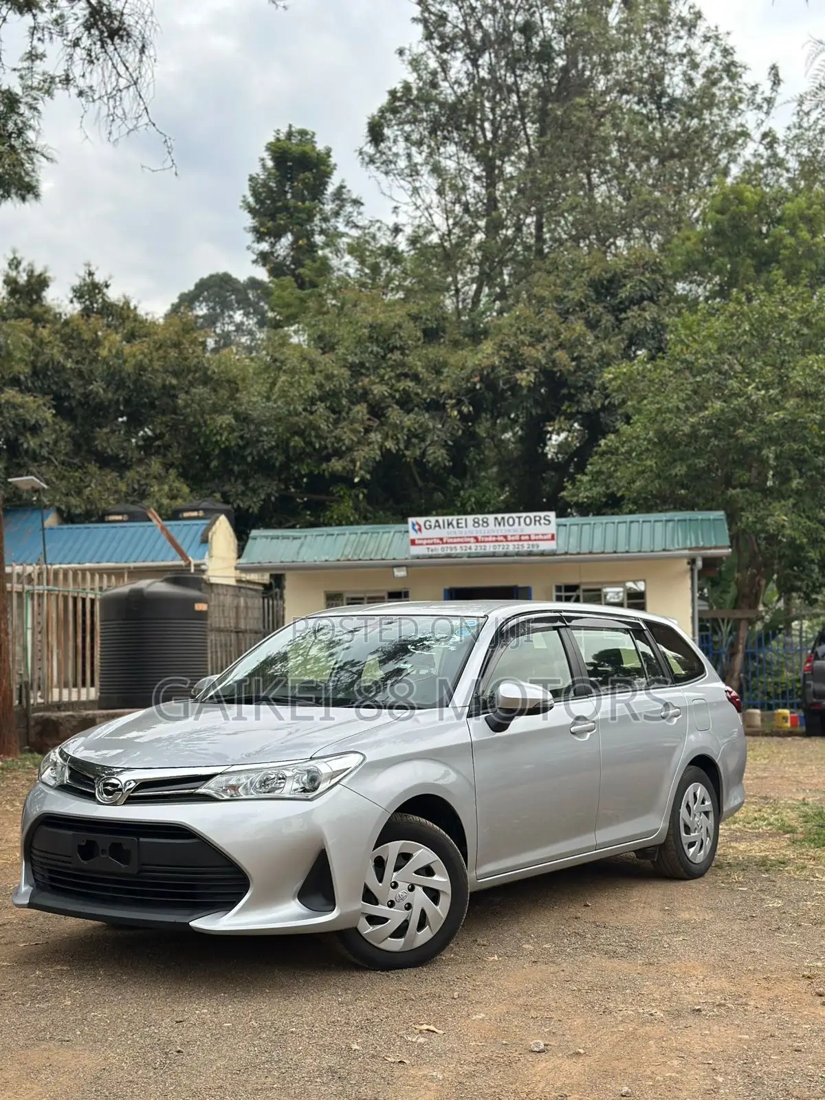 Toyota Corolla Fielder 2019 Silver