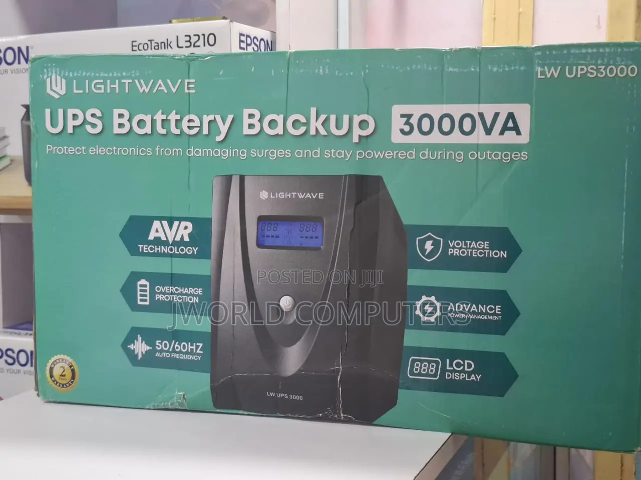 Lightwave 3000va Back-Up Ups
