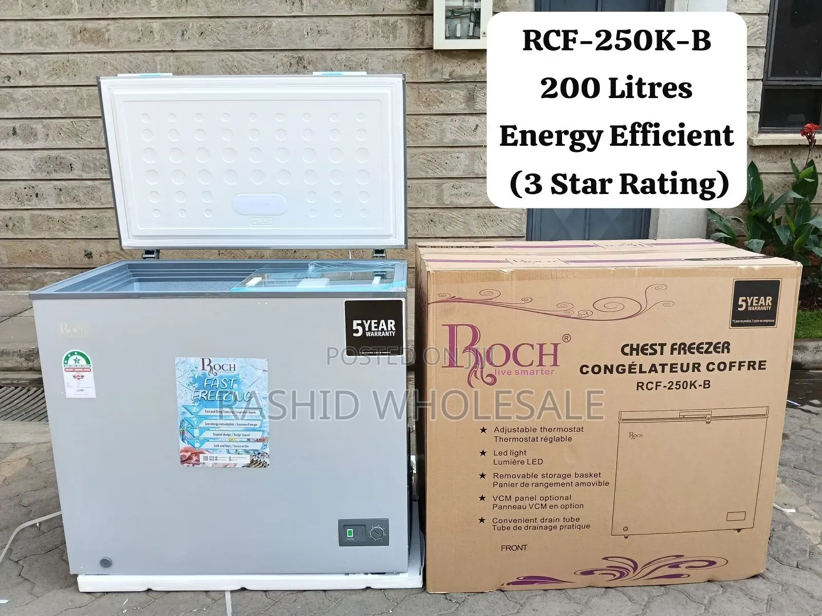 Roch Freezer 200l