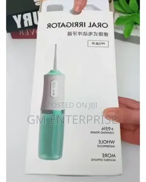 Portable Dental Water Flosser With 4 Nozzles