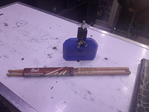 Cowbell and a Pair of Drumsticks - main view