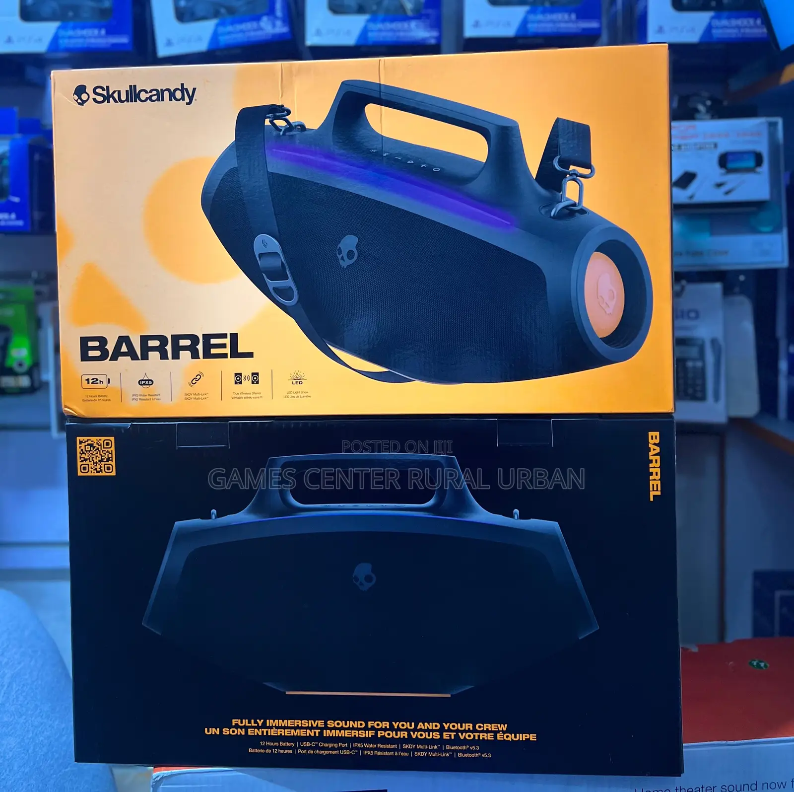 Skullcandy Barrel Wireless Bluetooth Speaker