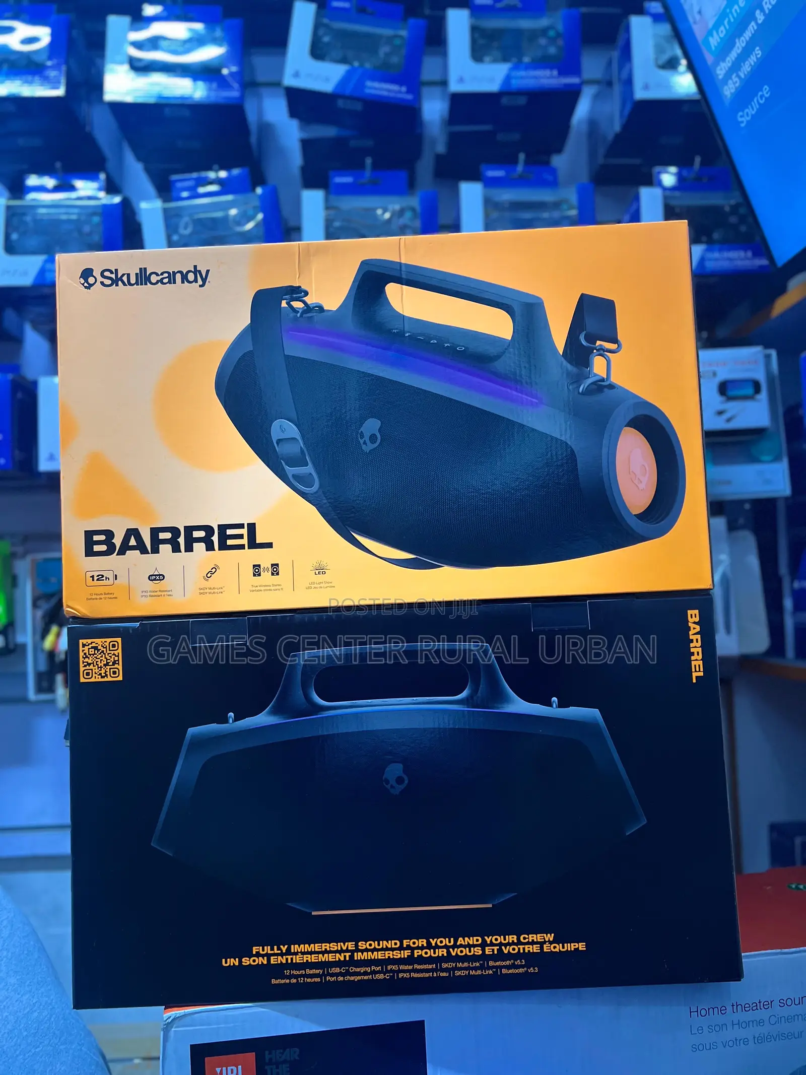 Skullcandy Barrel Wireless Bluetooth Speaker