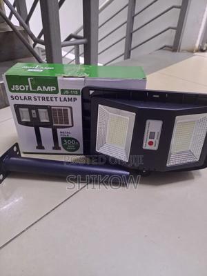 Jsot Js-115 300w Solar Street Lamp With Metal Pole - thumbnail 2