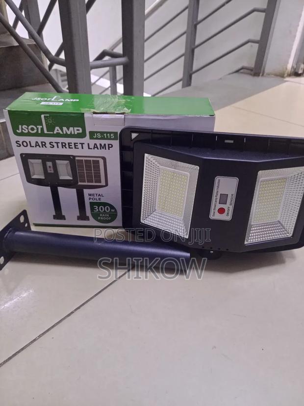 Jsot Js-115 300w Solar Street Lamp With Metal Pole - main view