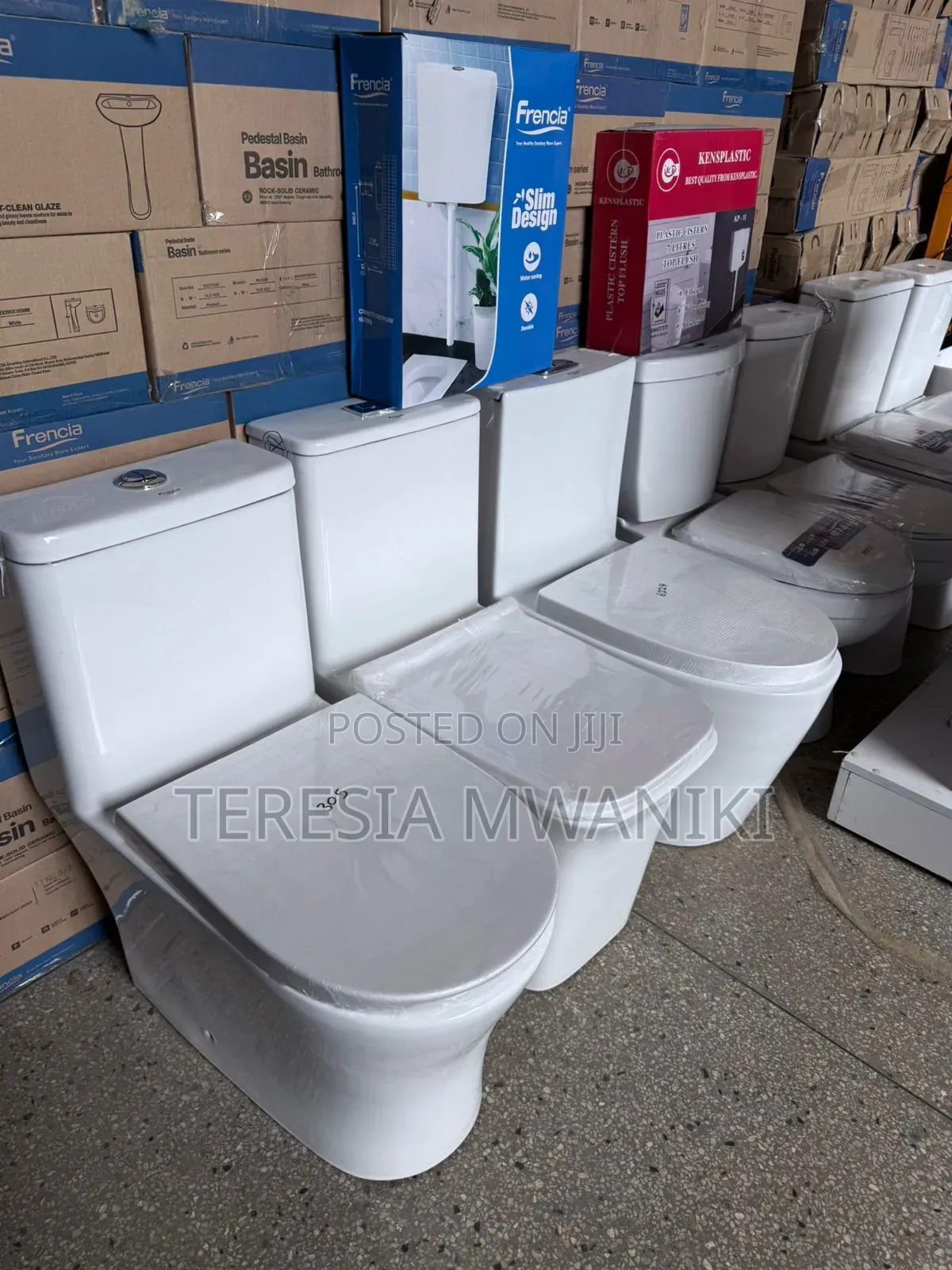 Toilet Sit Bowl Full Set