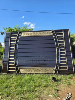 Designer Gold Black Entrance Gate - thumbnail 2