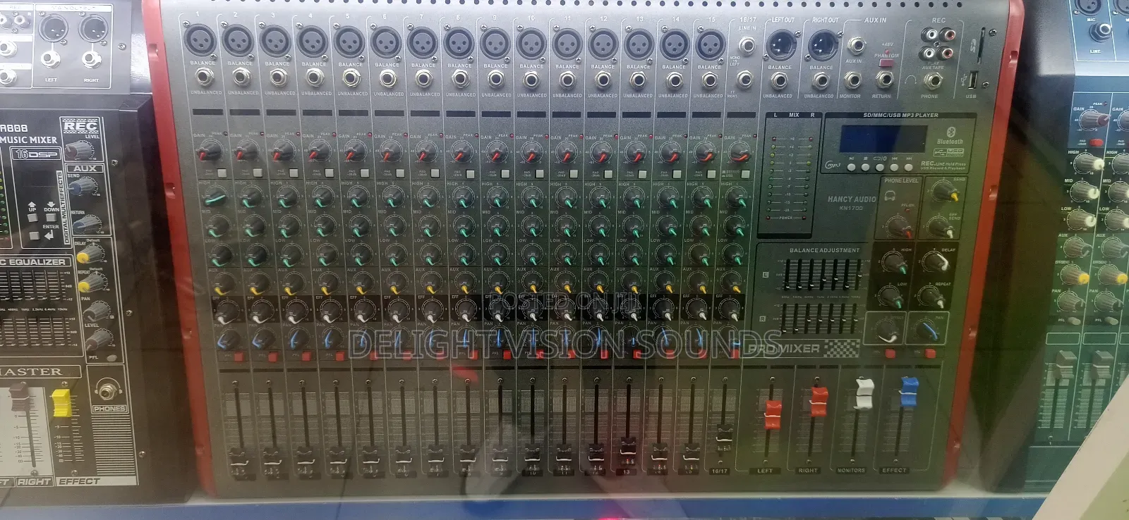 16 Channel Powered Mixer