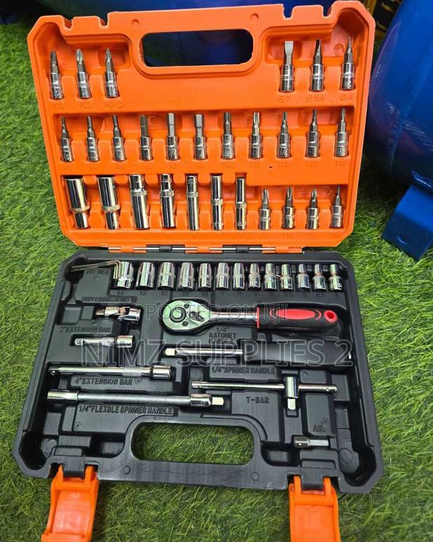 Heavy Duty 53pcs 1/4" Dr Socket Set