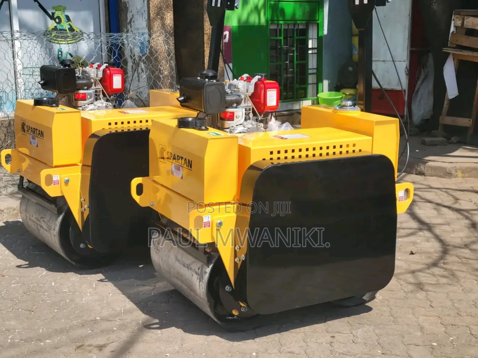 Spartan Vibratory Drum Roller