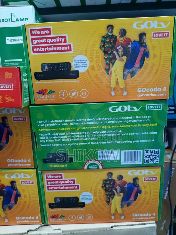 Gotv Gocoda 4 Is a Digital Terrestrial Multichoice Set-Top Box Decoder - main view