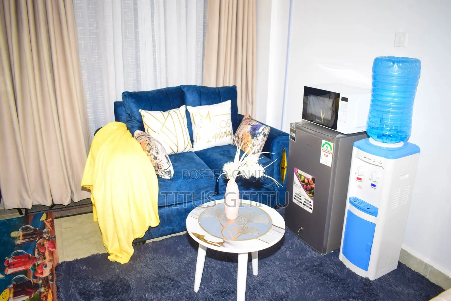 Studio Airbnb in Ruiru | Furnished | Free Parking | KSH 2500