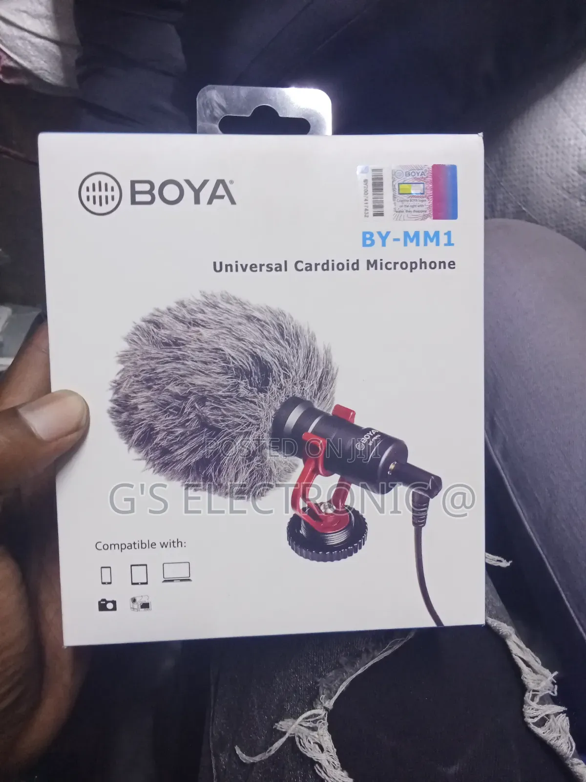 Boya by-Mm1 Universal Cardioid Microphone
