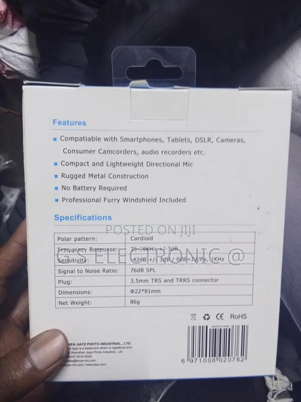 Boya by-Mm1 Universal Cardioid Microphone - thumbnail 2