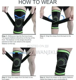 Double Knee Support Compression Sleeve*