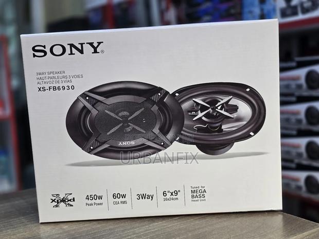 Sony 450watts Original Oval Midrange Speakers- A Pair