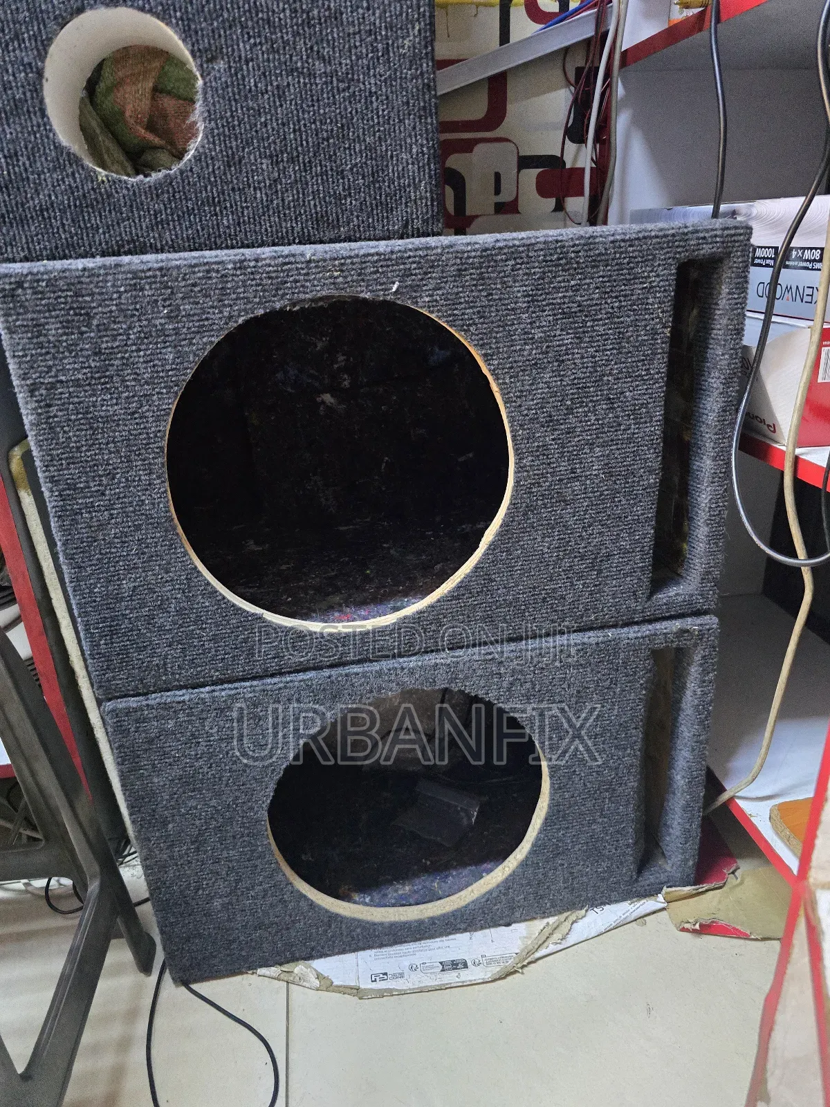 12 Inch High Quality Slotted Tuned MDF Cabinets