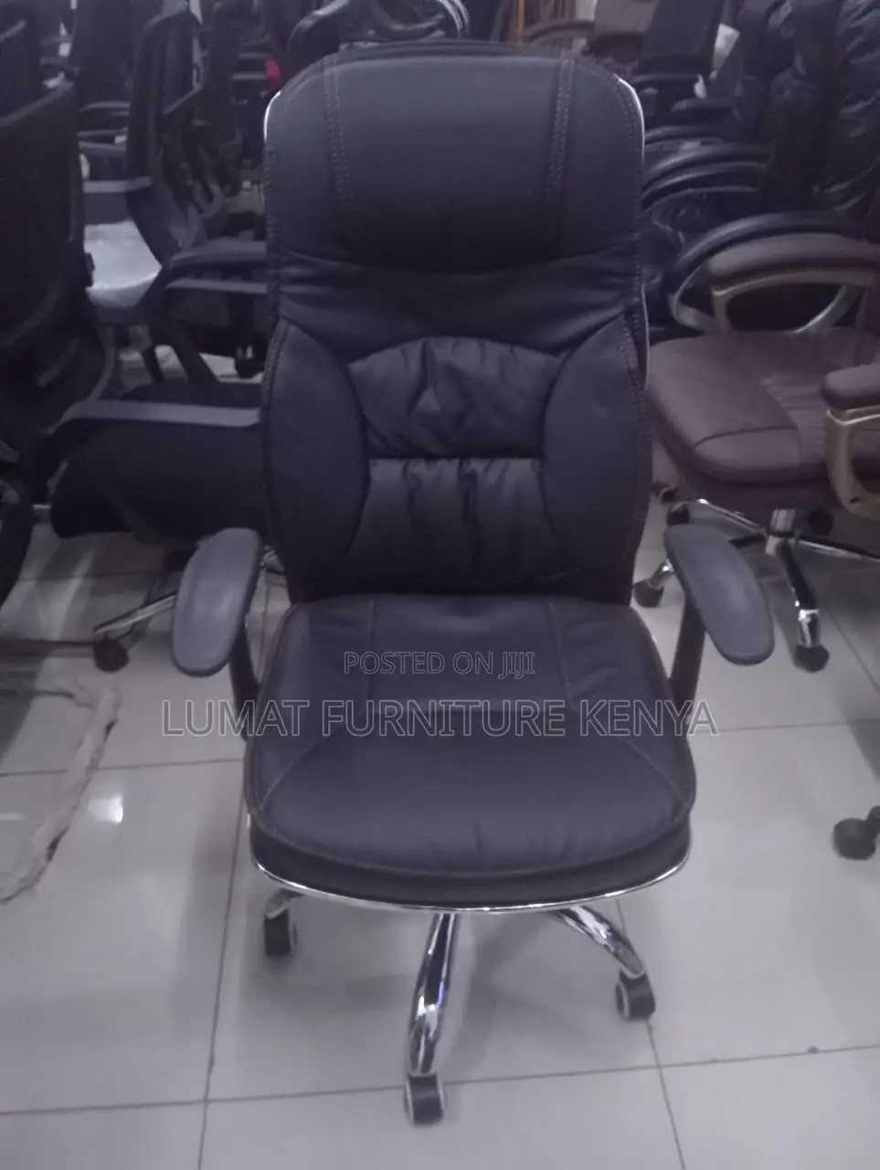 Executive Leather Office Chair