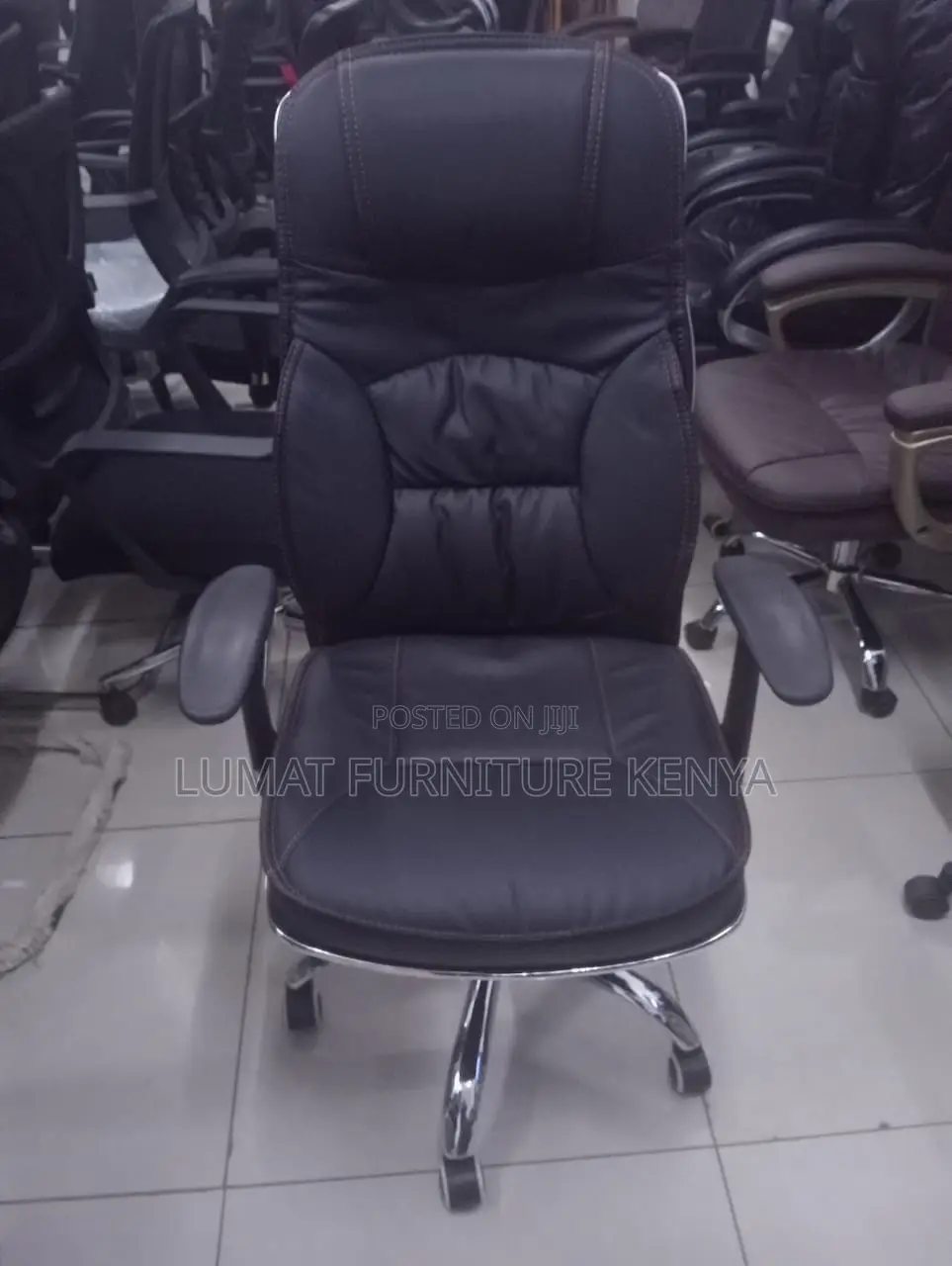 Executive Leather Office Chair