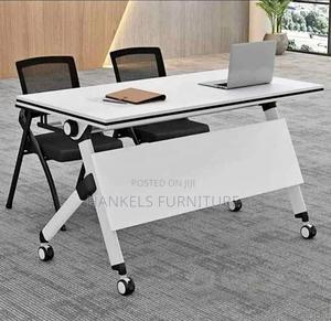 Space Saving Foldable Wooden Desk - thumbnail 2