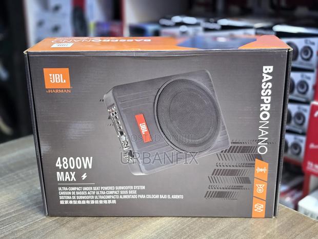 JBL 4800watts Ultra Conpact Underseat Powered Subwoofer System - thumbnail 2