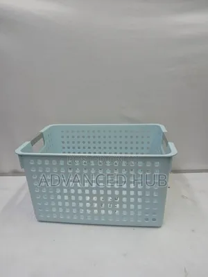 Large Capacity Plastic Storage Basket