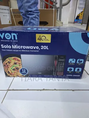 Von 20dgb Dogital Solo Microwave Black