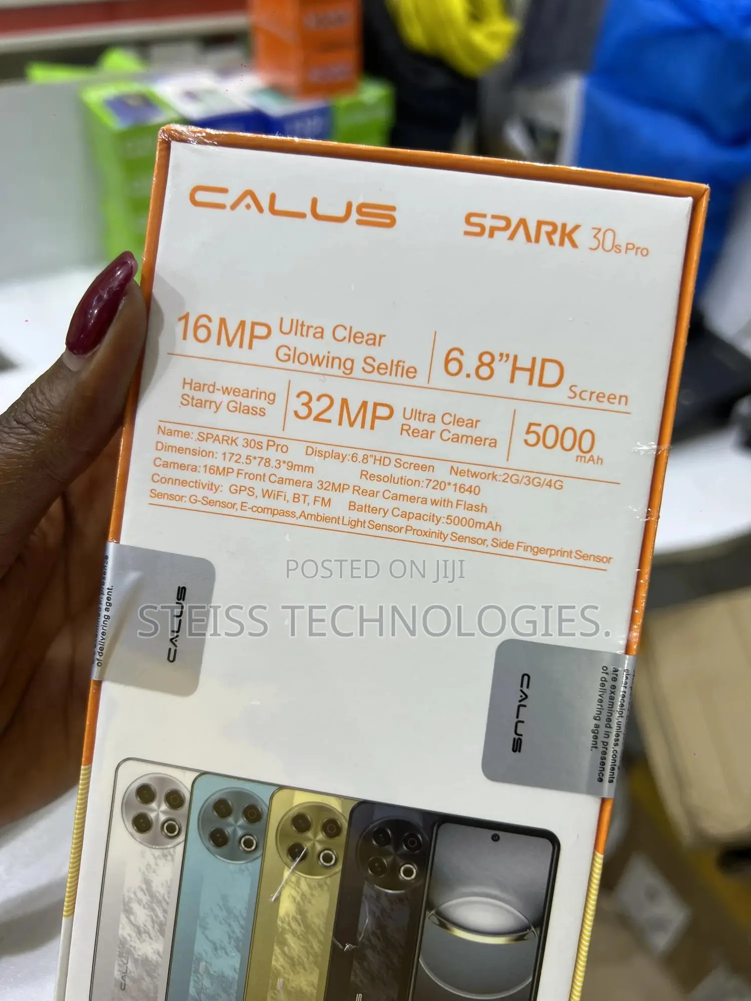 New Calus Spark 10 Pro 16 GB Black