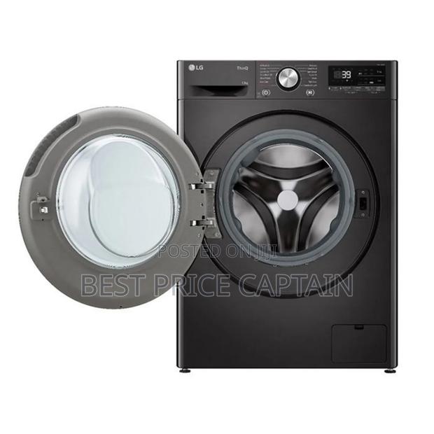 Lg 15 Kg Front Load Wash and Spin Washing Machine - main view
