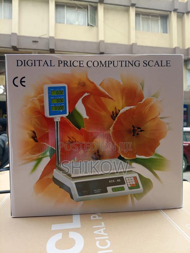 Acs 40 Digital Rechargeable Weighing Scale - 40kgs
