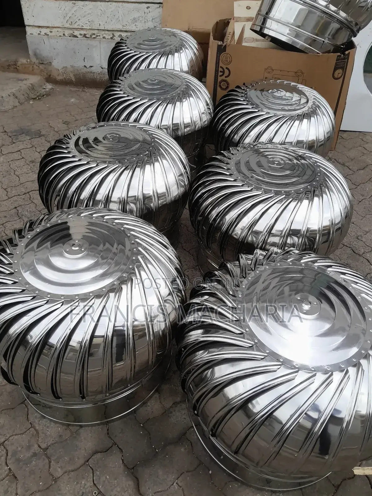 Wind Driven Air Cyclones