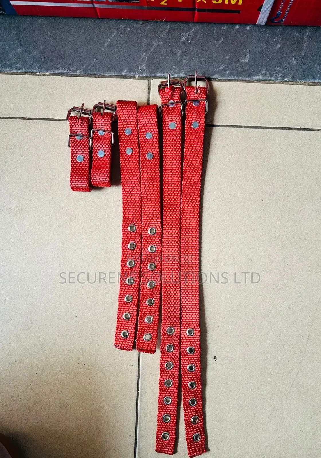 Concrete Wooden Climber Straps A Pair