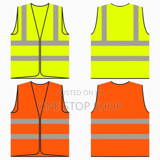 2pcs Without Sleeves Net Reflectors Safety Jacket