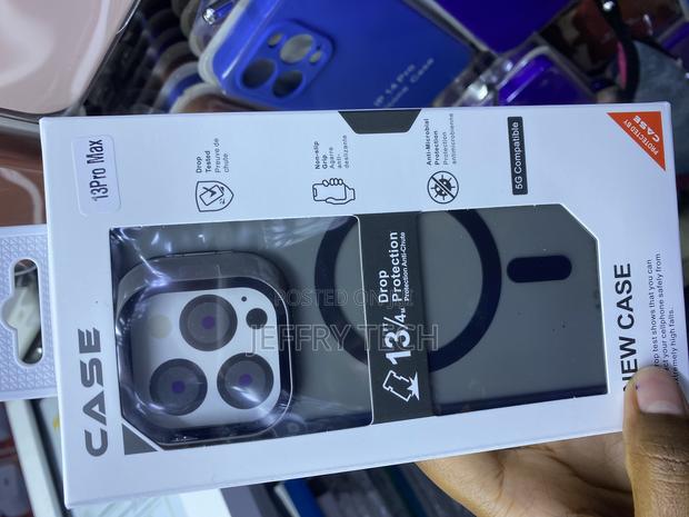 Anuck Case for iPhone 13 Pro Max Transluscent Matte Case Magnetic - main view