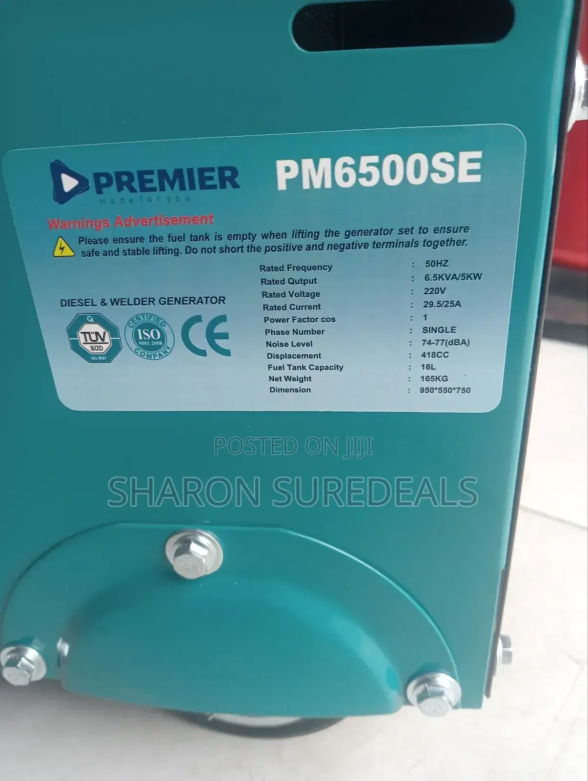 Powerful Silent Diesel Generator 5.5kva