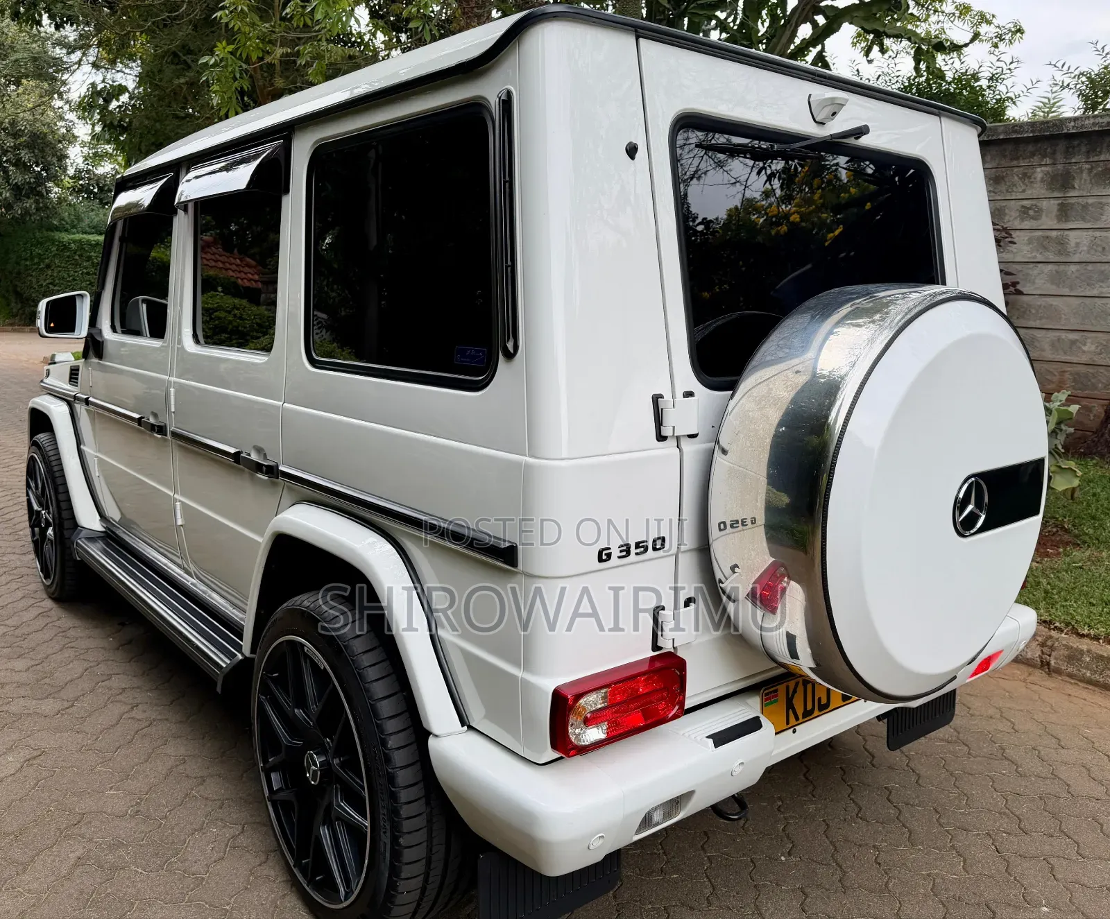 Mercedes-Benz G-Class 2015 Off white