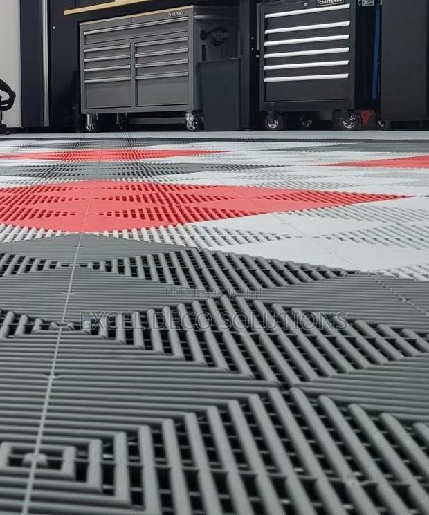 Heavy-Duty Garage Mats for Commercial Workshops