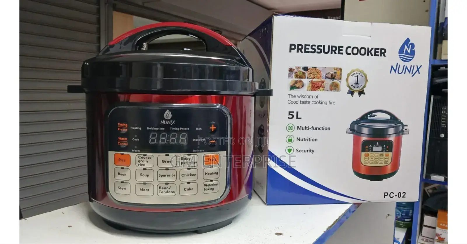 Nunix Pressure Cooker 5 L