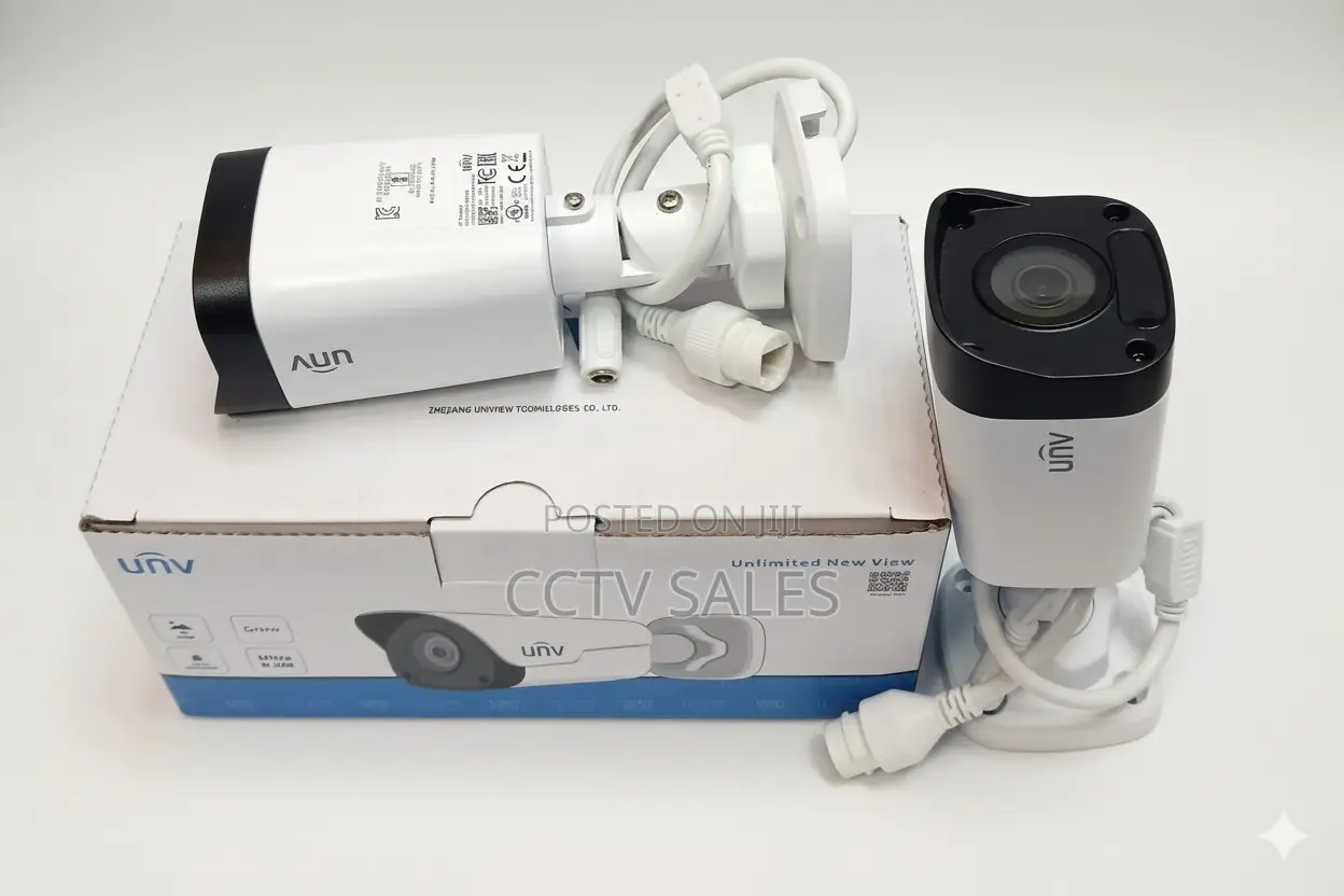 Dual Core Light Uniview Bullet Black and White CCTV Camera