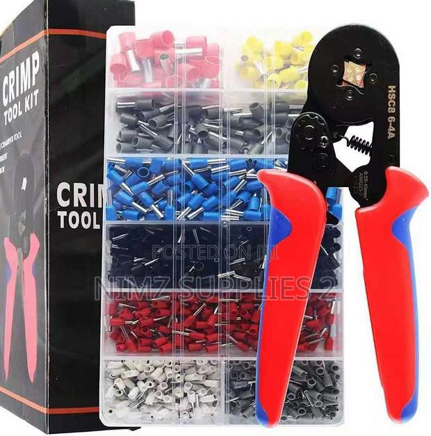 Cable Crimping Tool With Ferrules - main view