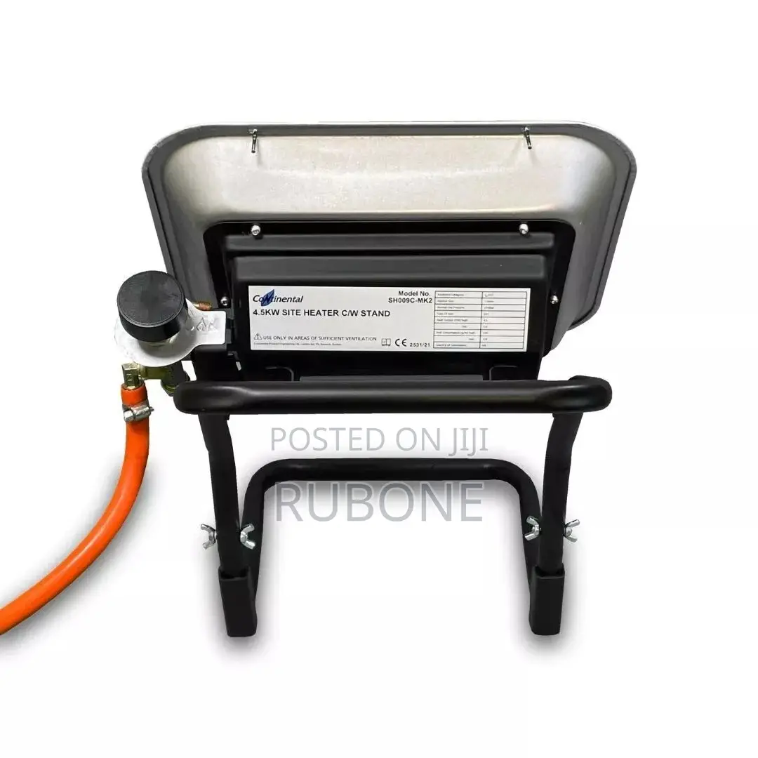 Portable Gas Heater - Site, Patio, Fishing - Stand Regulator