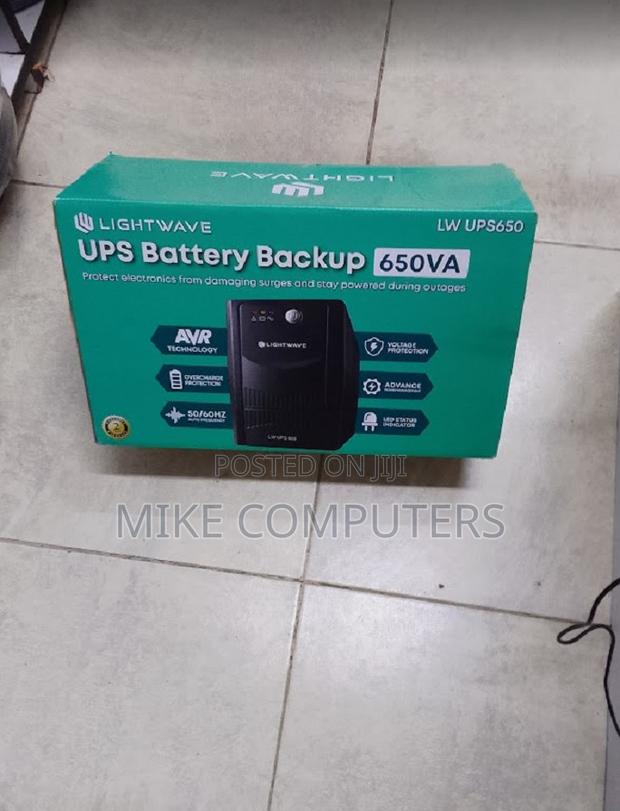 Lightwave 650va Ups - Easy Monitoring 650va Ups