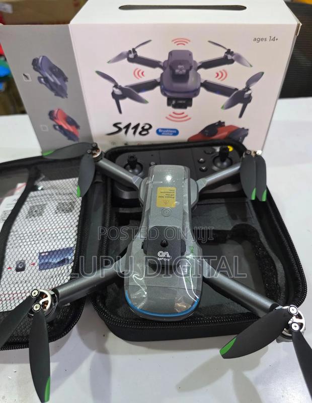 S118 Brushless Motor Drone Dual Hd Camera Optical Flow Obstacle - thumbnail 2